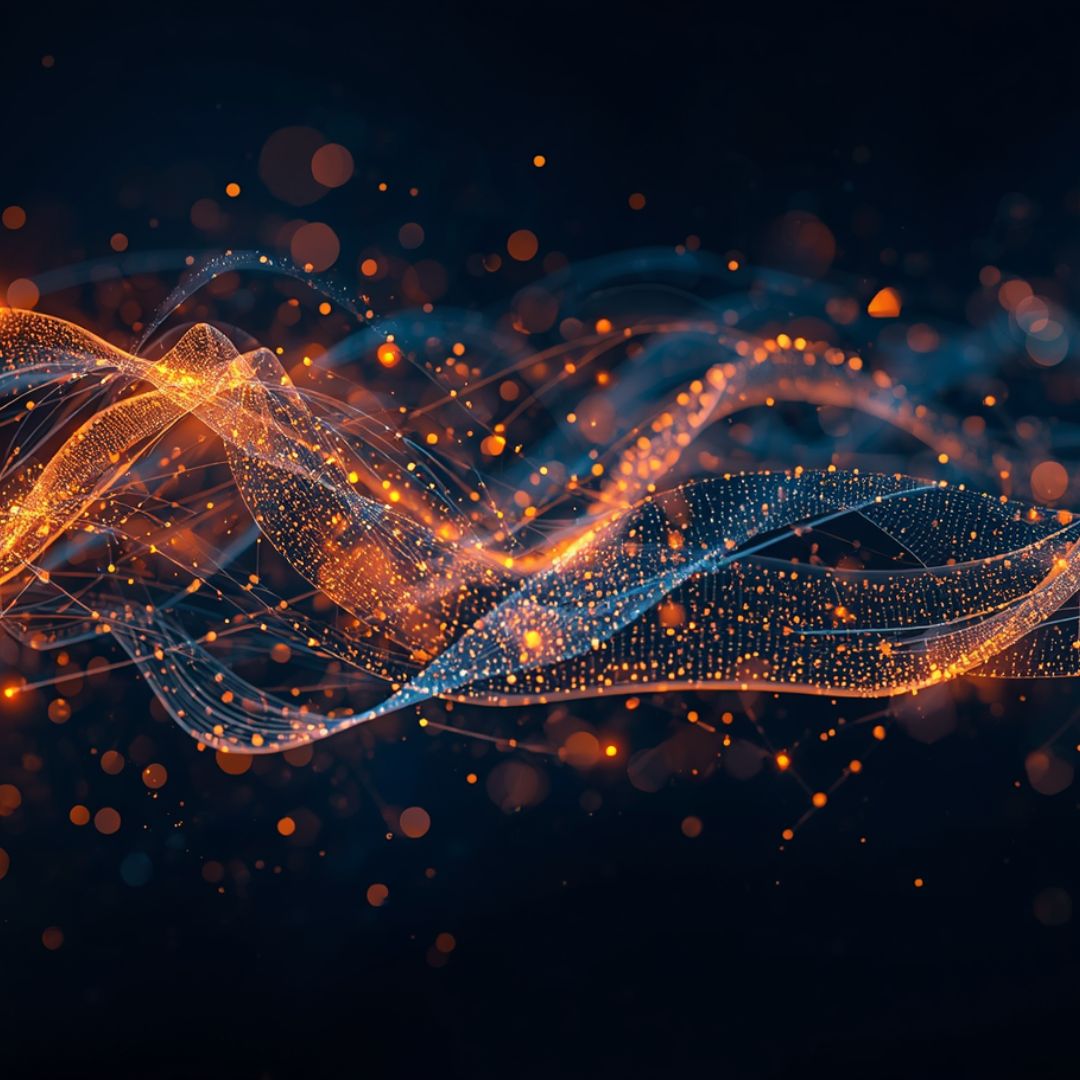 Abstract Data Visualization Art
